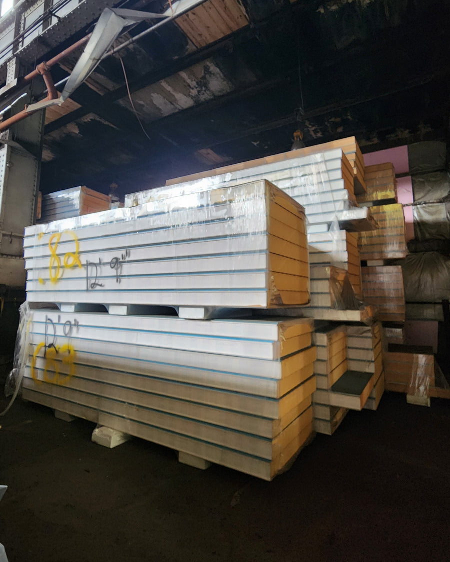5 Inch Thick Walk-In Cooler & Freezer Panel Lot