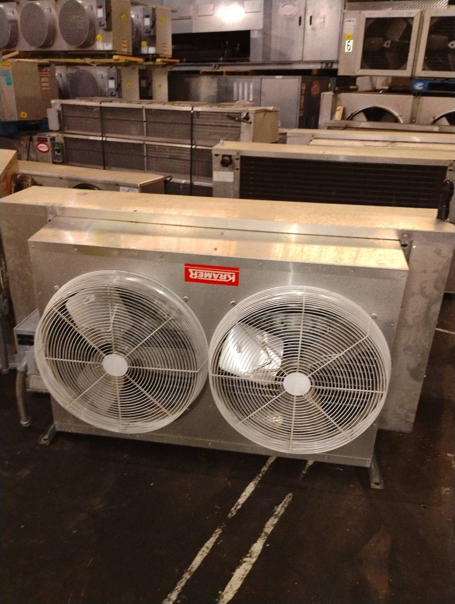 Used Kramer CED-620D 62,000 BTU Electric Defrost Evaporator Blower 208/230/3 Ph