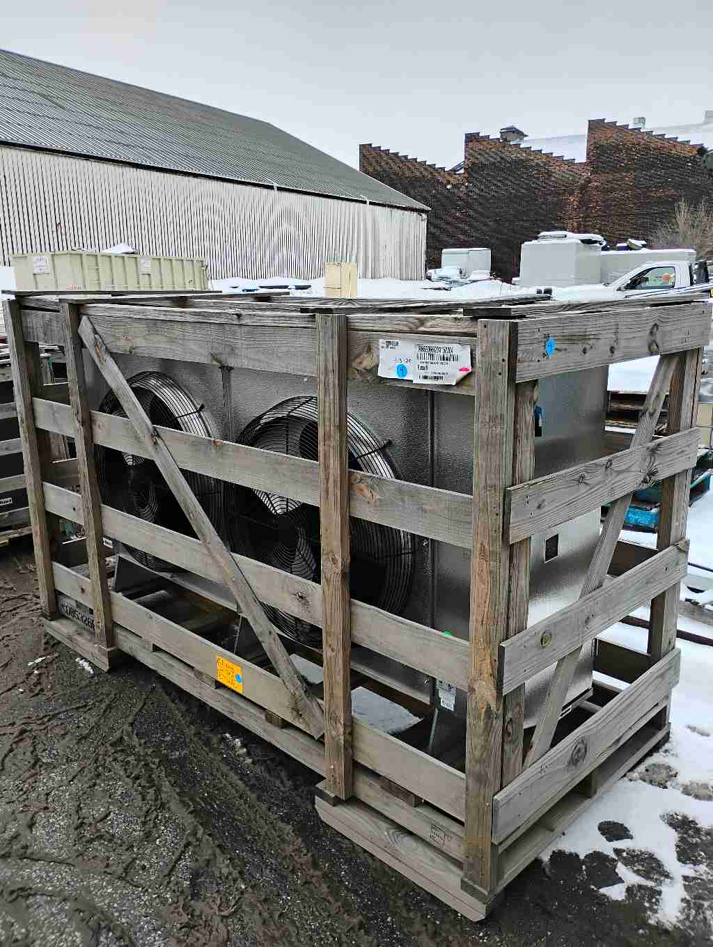 New Russell 66,000 BTU Electric Defrost Freezer Evaporator Blower RH6E066GDA
