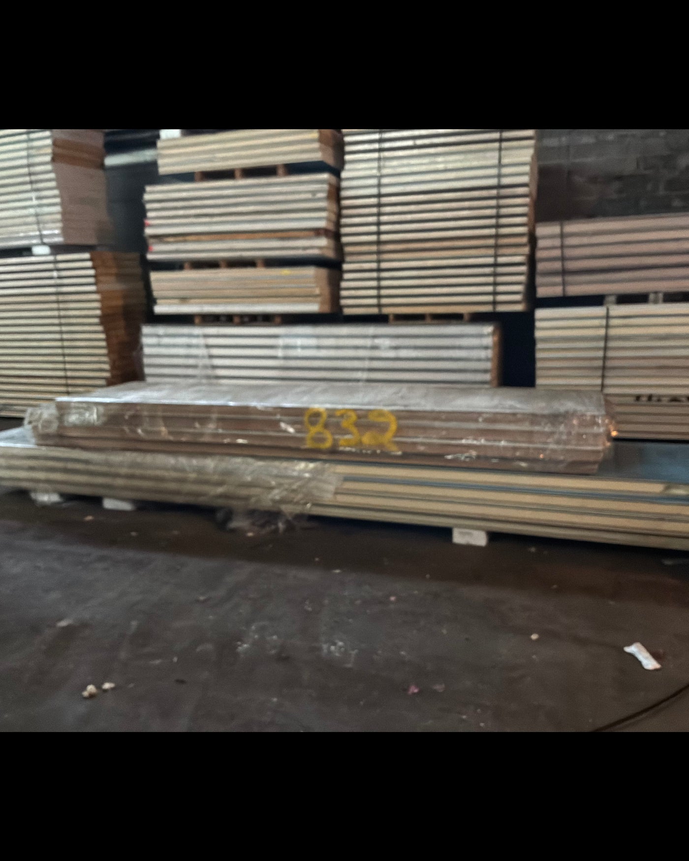 Lot of 8 4” Thick Tongue In Groove Panels 14’ to 20’