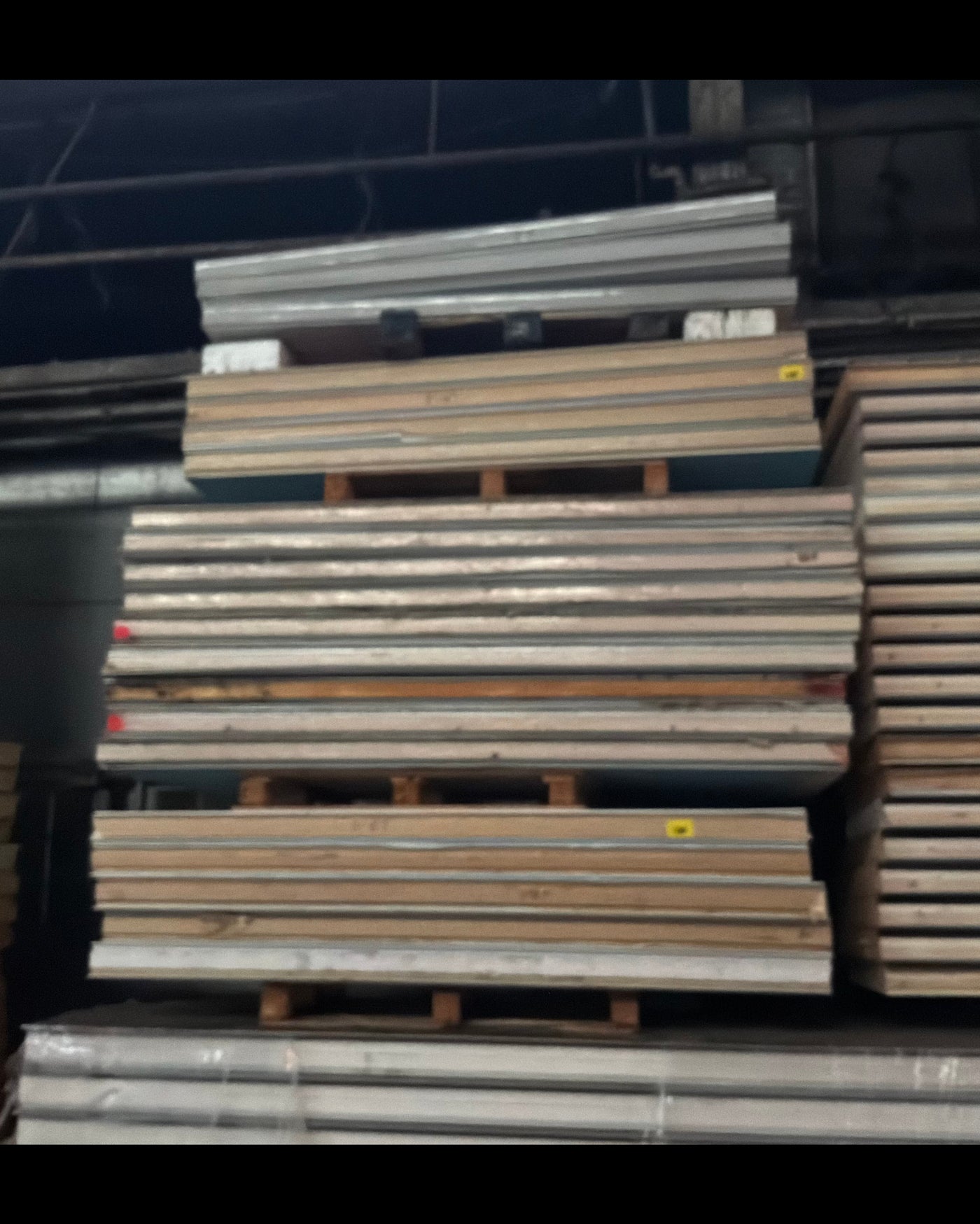 Mixed Lot of 21 Panels Approx 8’ Tall, 4” Thick