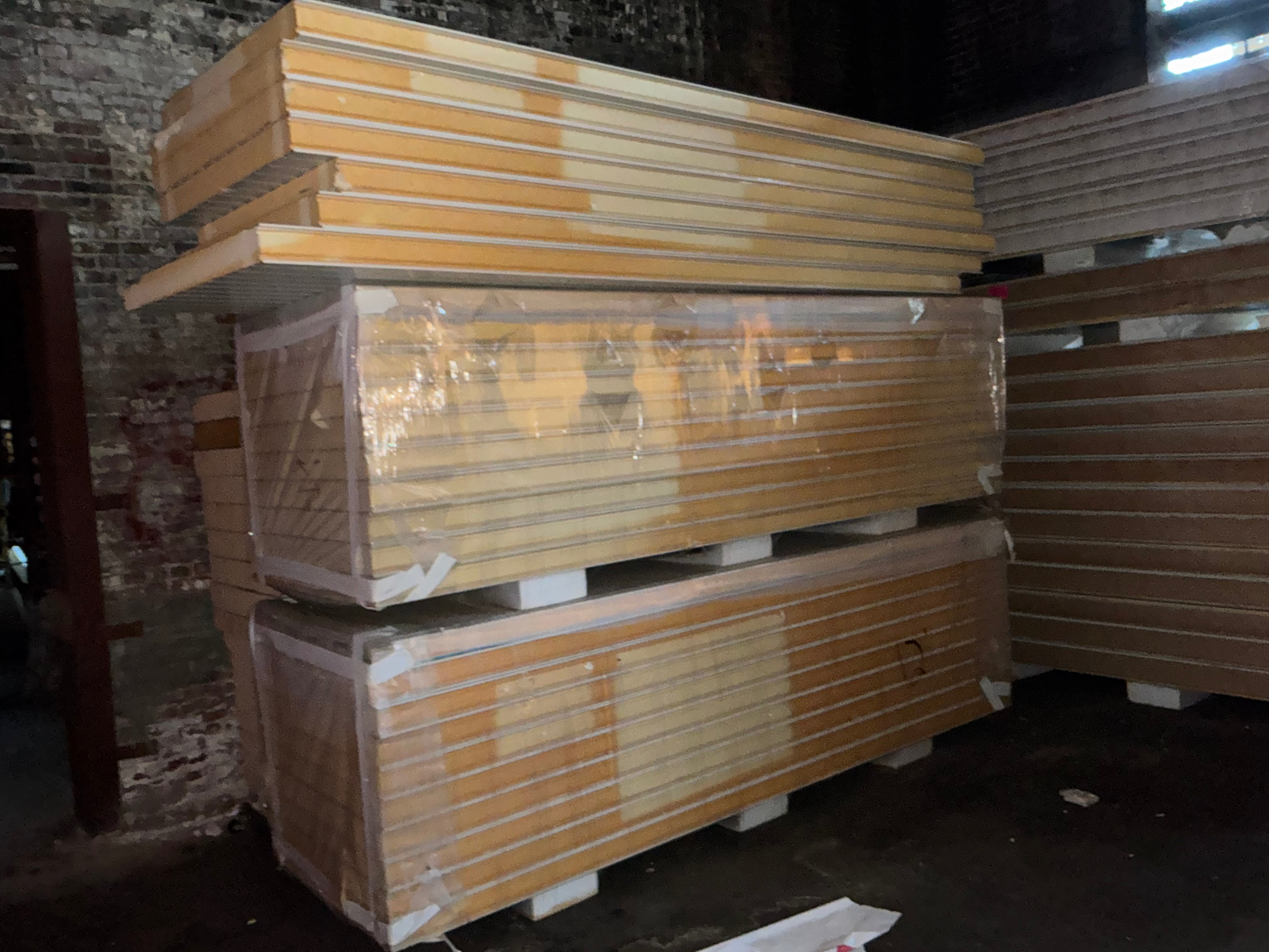 Lot of 27 New Scratch and Dent 12’ Panels 4” Thick