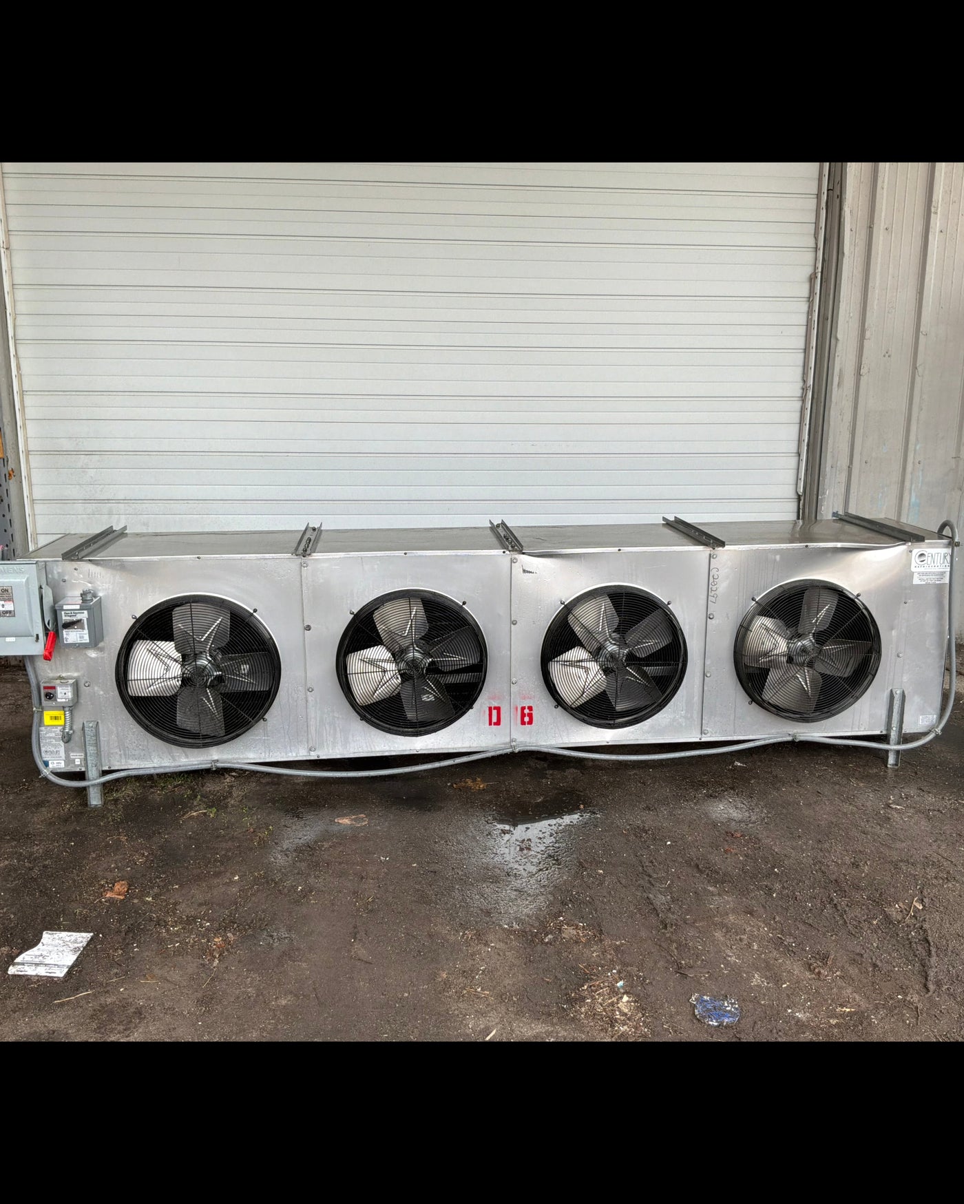 Used Century A544-925E-SP 92,500 BTU Electric Defrost Evaporator Blower 460/3 Ph #850