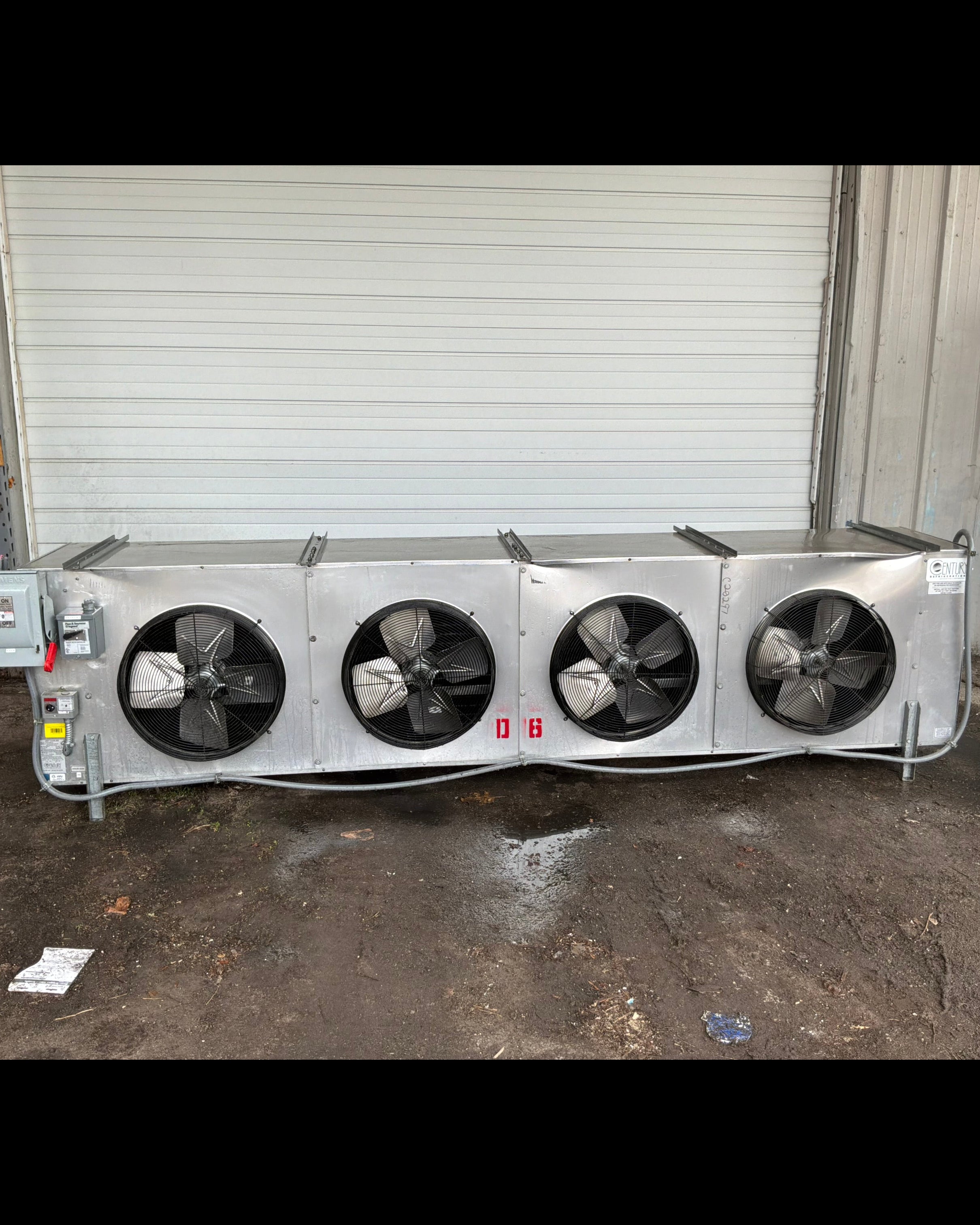 Used Century A544-925E-SP 92,500 BTU Electric Defrost Evaporator Blower 460/3 Ph #850
