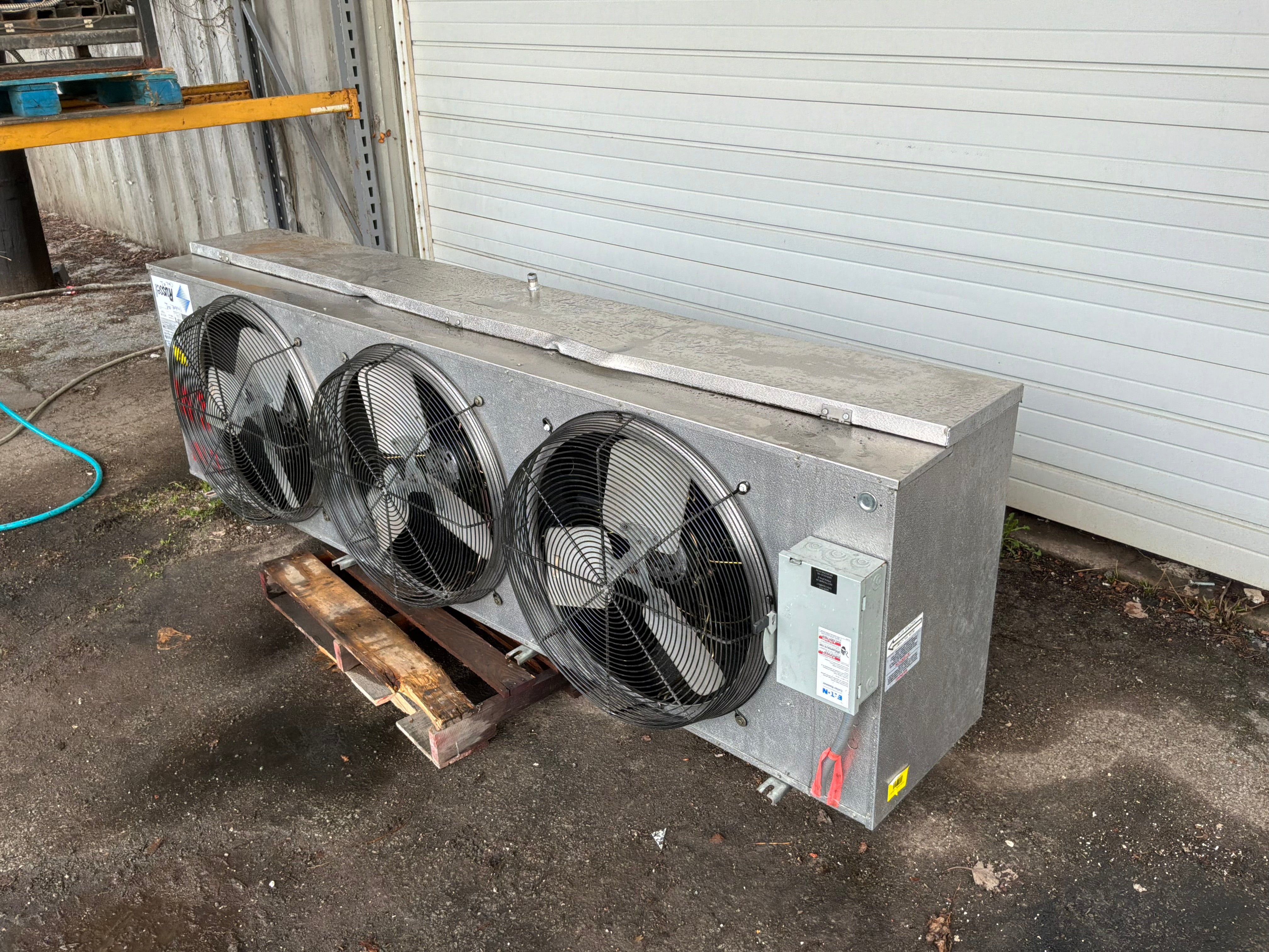 Used Russell UAM3-583 58,300 BTU Air Defrost Evaporator 230/1 Ph #847
