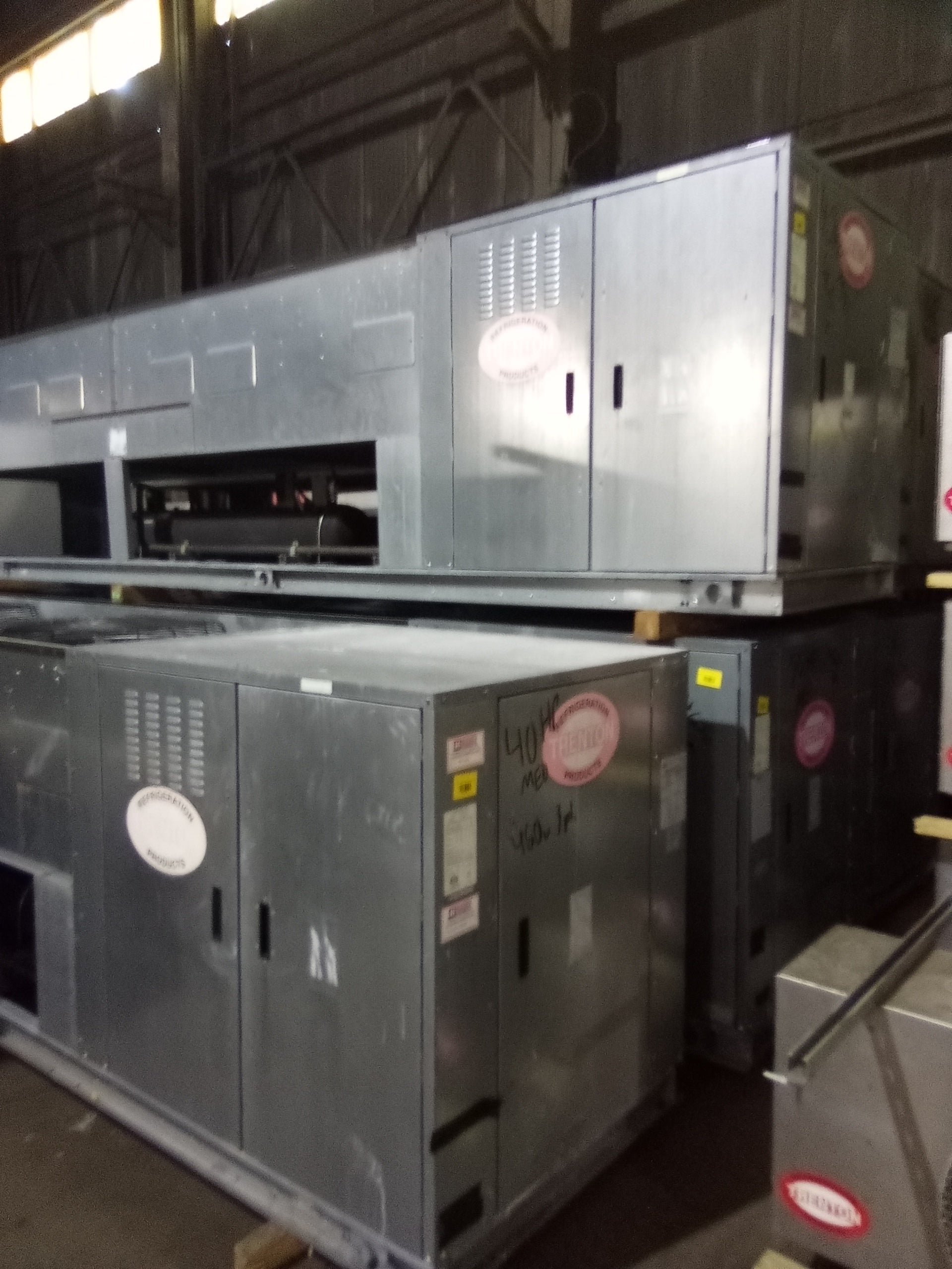Used Century TVS050H8-HT4B 50 HP Medium Temp Condensing Unit 460 volt