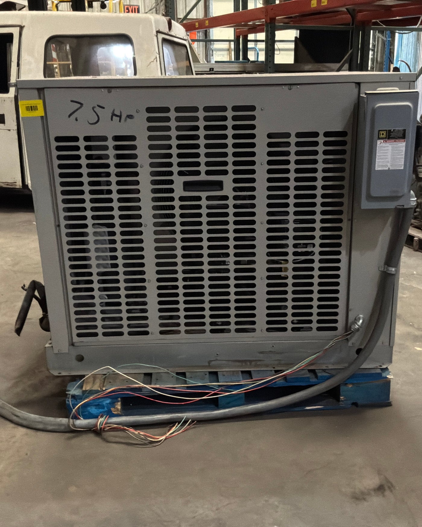 Trenton TESA075H8-HT4D-B 7.5 HP Condenser #884 / Kramer CED-620D 62,000 Evaporator #883