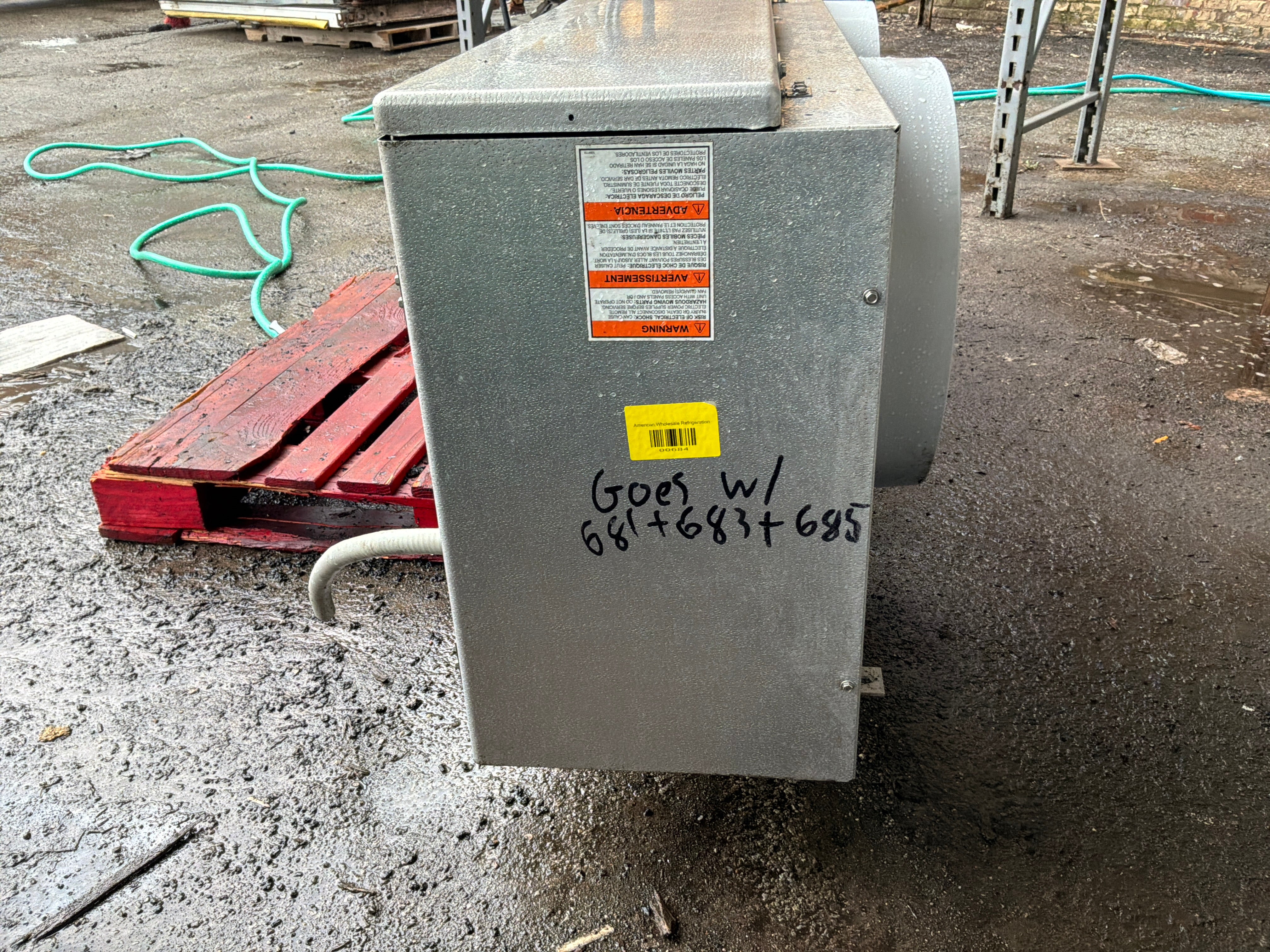 KEEPRITE KMP236MA-S4A-C1561 36000 BTU EVAPORATOR #684