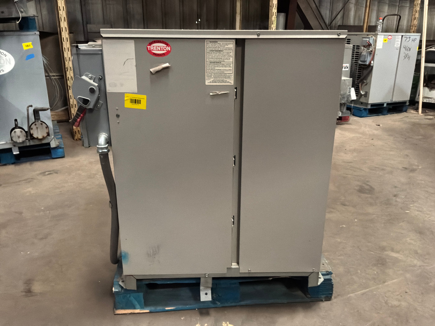 Trenton TESA075H8-HT4D-B 7.5 HP Condenser #884 / Kramer CED-620D 62,000 Evaporator #883