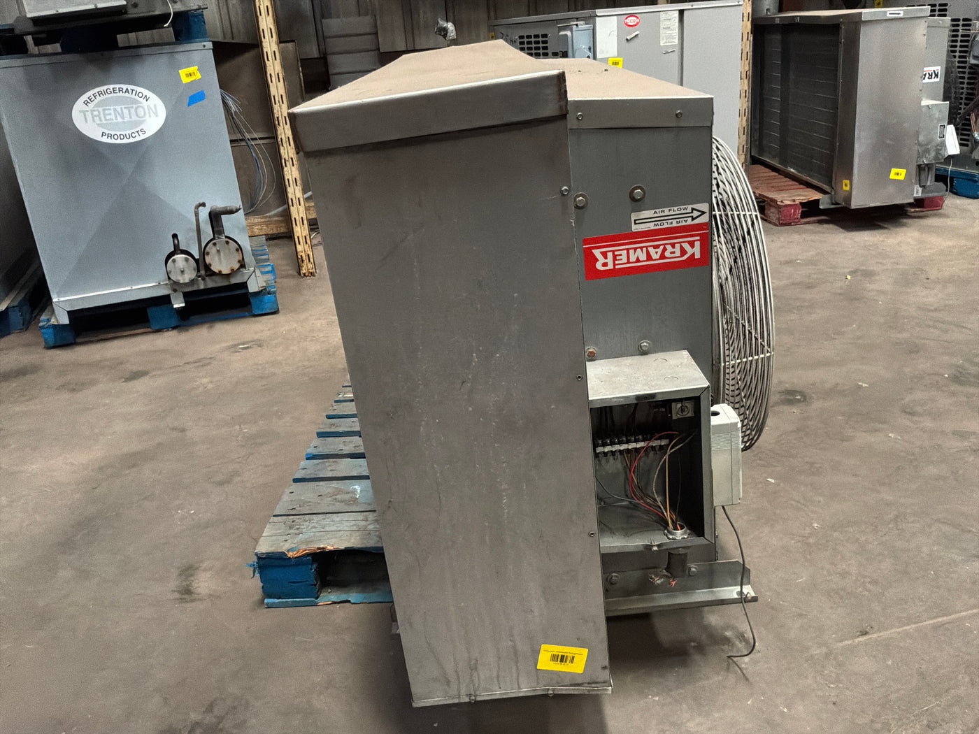Trenton TESA075H8-HT4D-B 7.5 HP Condenser #884 / Kramer CED-620D 62,000 Evaporator #883
