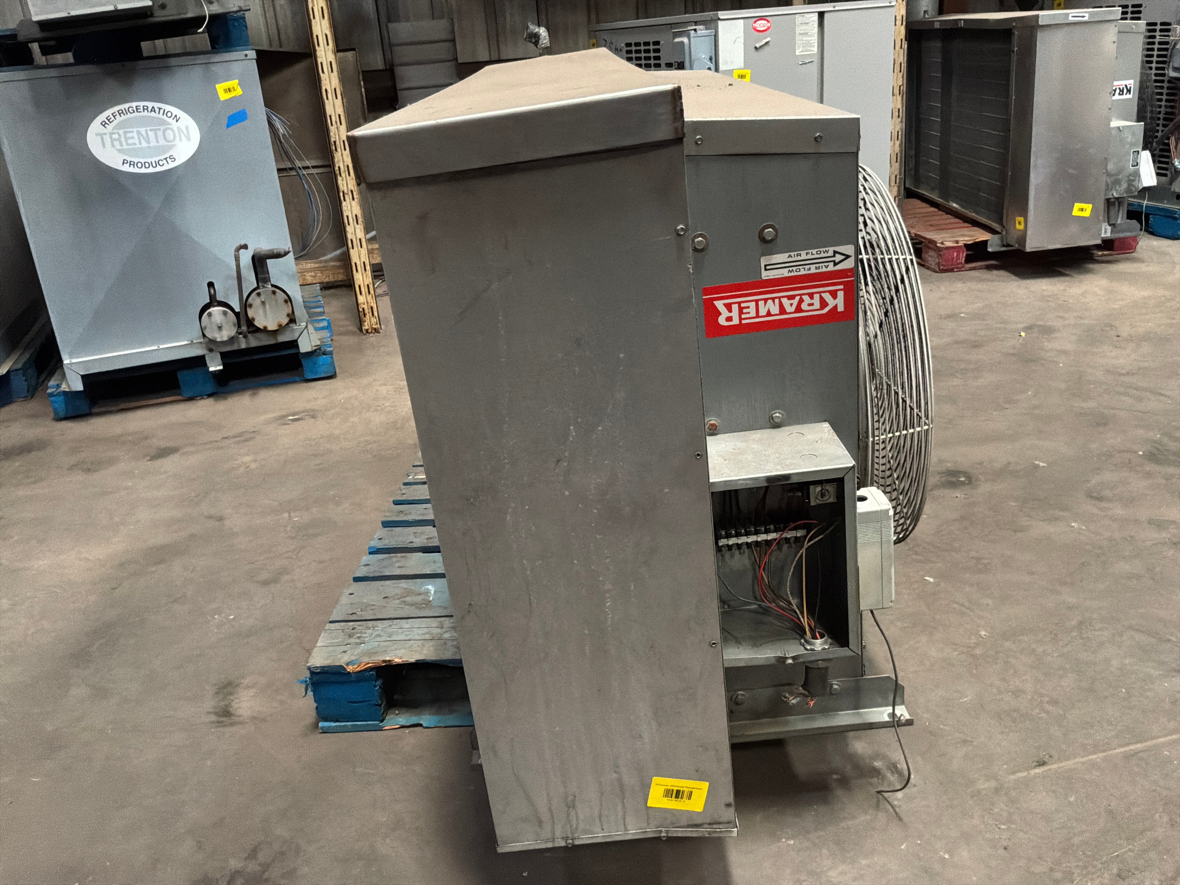 Trenton TESA075H8-HT4D-B 7.5 HP Condenser #884 / Kramer CED-620D 62,000 Evaporator #883