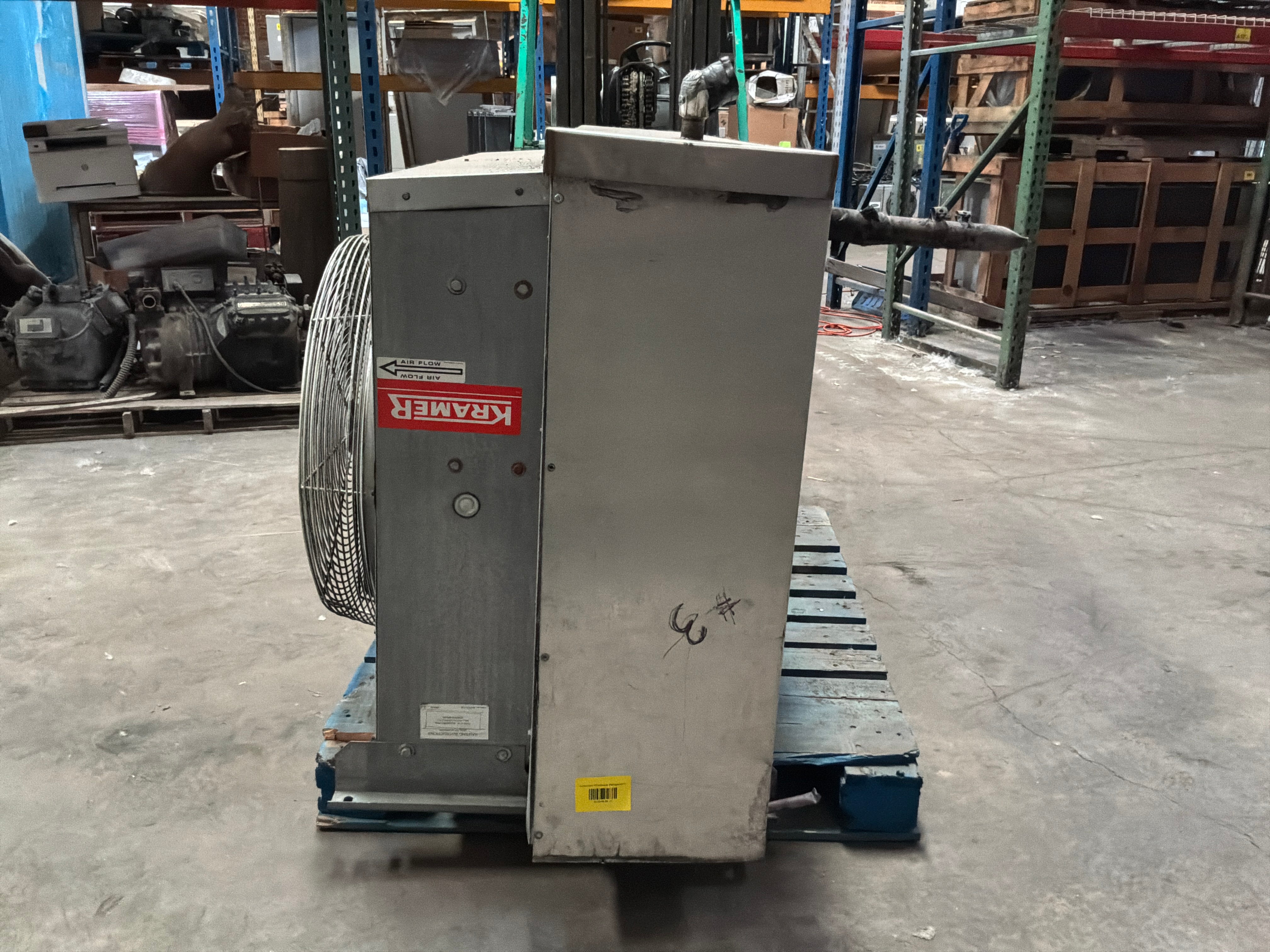 Trenton TESA075H8-HT4D-B 7.5 HP Condenser #884 / Kramer CED-620D 62,000 Evaporator #883