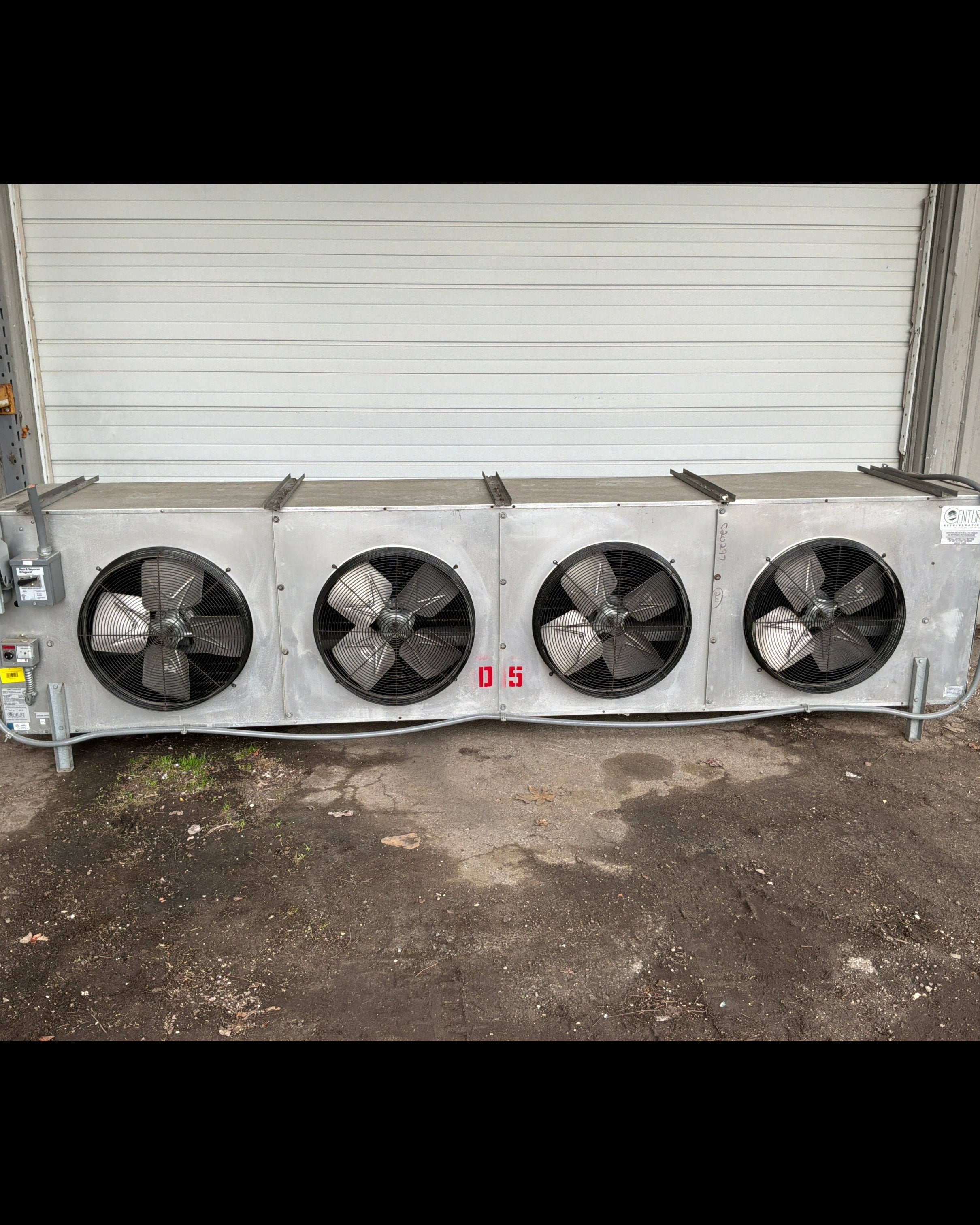 Used Century A544-925E-SP 92,500 BTU Electric Defrost Evaporator Blower 460/3 Ph #851