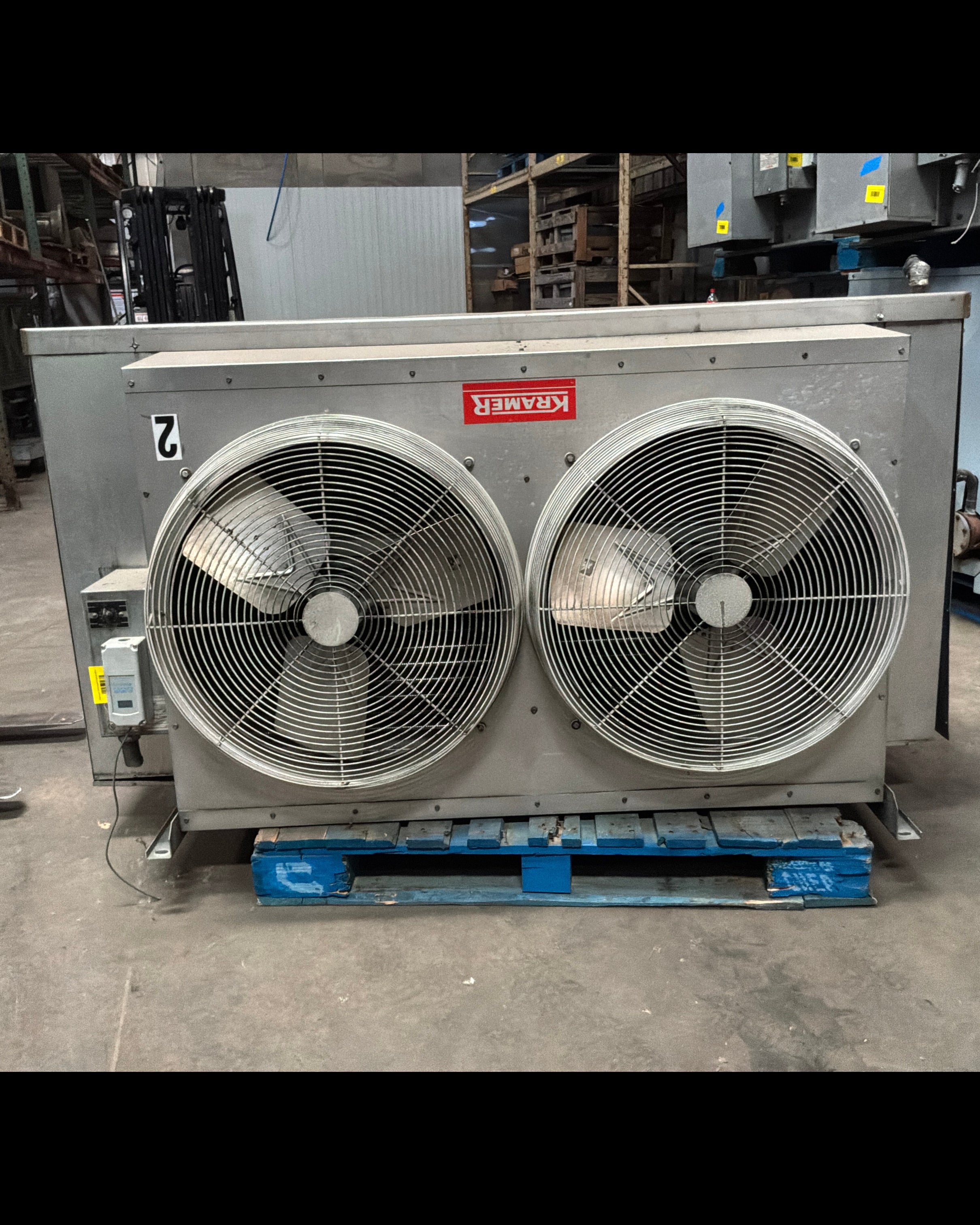 Trenton TESA075H8-HT4D-B 7.5 HP Condenser #884 / Kramer CED-620D 62,000 Evaporator #883