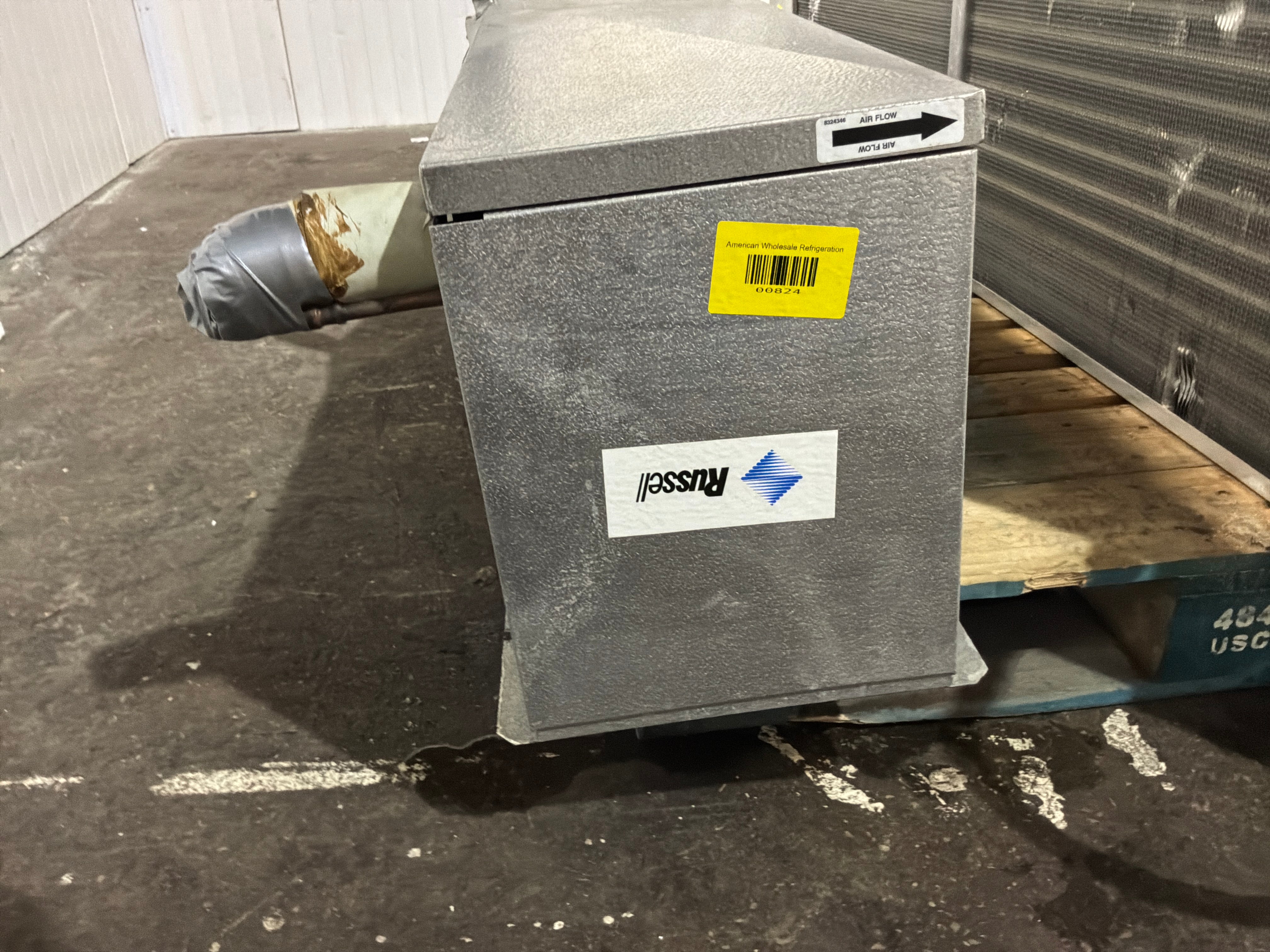 RUSSELL AA36-145B-A 14500 BTU EVAPORATOR #824