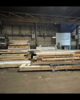 Wholesale lot of ~ 100 used walk in cooler and freezer panels varying size