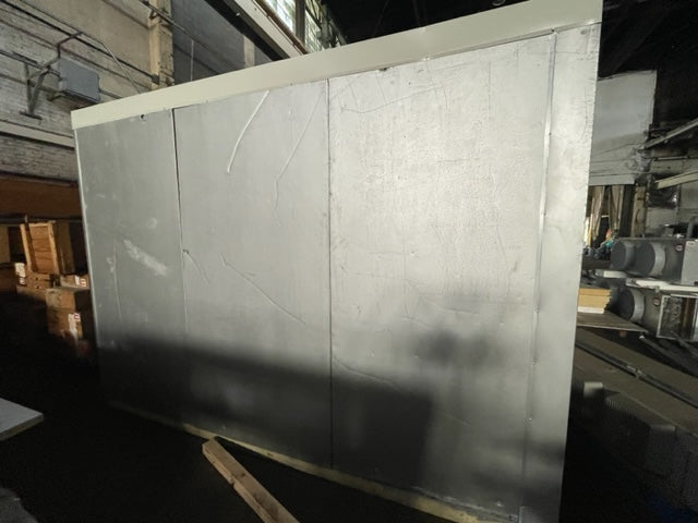 Used 10' x 12' x 8'7'' walk-in freezer w/ floor & 2HP refrigeration system